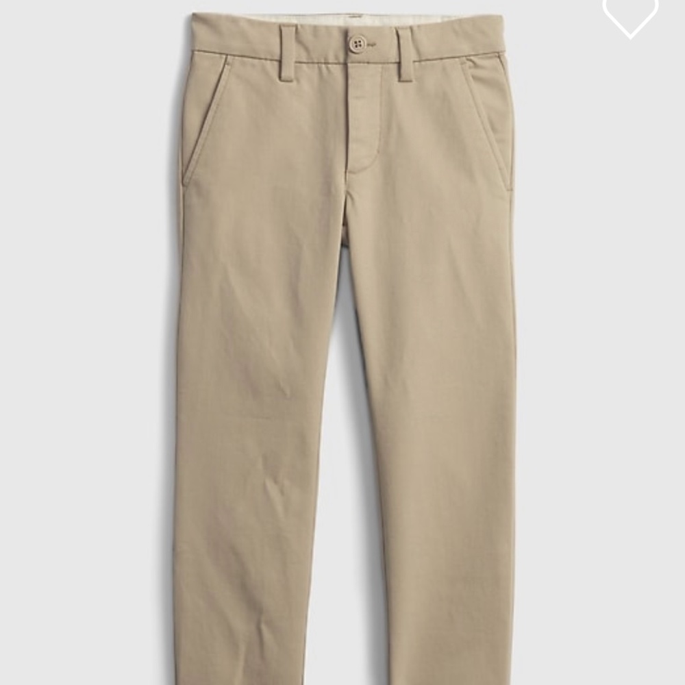 Gap uniform khakis with gap shield (NWT, boys size 6 slim)